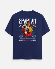 Spartan Warrior T-Shirt | Bold Mythical Graphic Tee | Back DTF Print