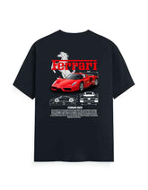 Unisex Classic Crew T-Shirt Back Ferrari