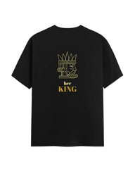 Couple T-Shirts – 100% Cotton | Perfect Unisex Regular Fit | Lightweight & Comfortable Back Print