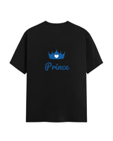 Couple T-Shirts – 100% Cotton | Perfect Unisex Regular Fit | Lightweight & Comfortable Back Print Prince and Princess