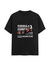 Unisex Classic Crew T-Shirt Front F1 Racing Club