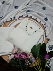 Premium Vichitra Silk 3-Piece Suit Set | Sequence Embroidered Kurti, Silk Bottom & 2.20M Dupatta | S–XXL | Showroom Finish Collection