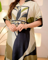 Premium Digital Printed Kurti Set with Handwork Neckline – Trendy & Festive