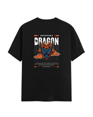 Unstoppable Dragon T-Shirt | Bold Fire Dragon Graphic Tee | Power & Confidence Streetwear