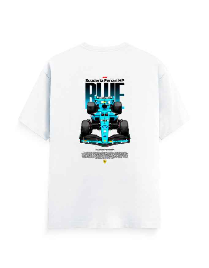 Unisex Classic Crew T-Shirt Back Ferrari HP
