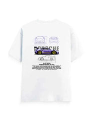 Unisex Classic Crew T-Shirt Back PORSCHE