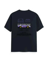 Unisex Classic Crew T-Shirt Back PORSCHE