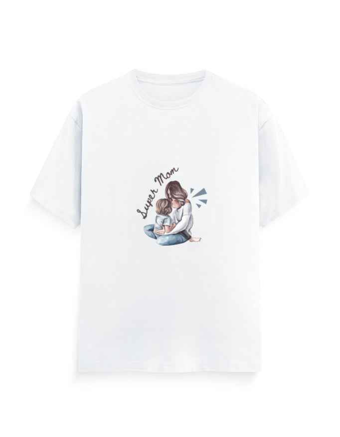 Unisex Classic Crew T-Shirt Super Mom