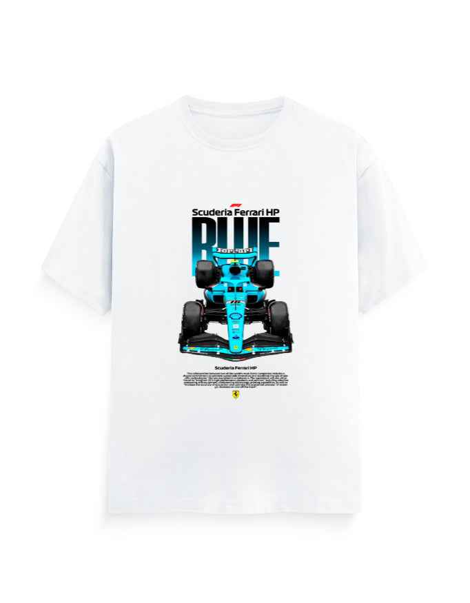 Unisex Classic Crew T-Shirt Front Ferrari HP