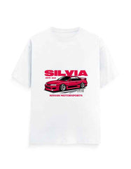 Unisex Classic Crew T-Shirt Front N SILVIA
