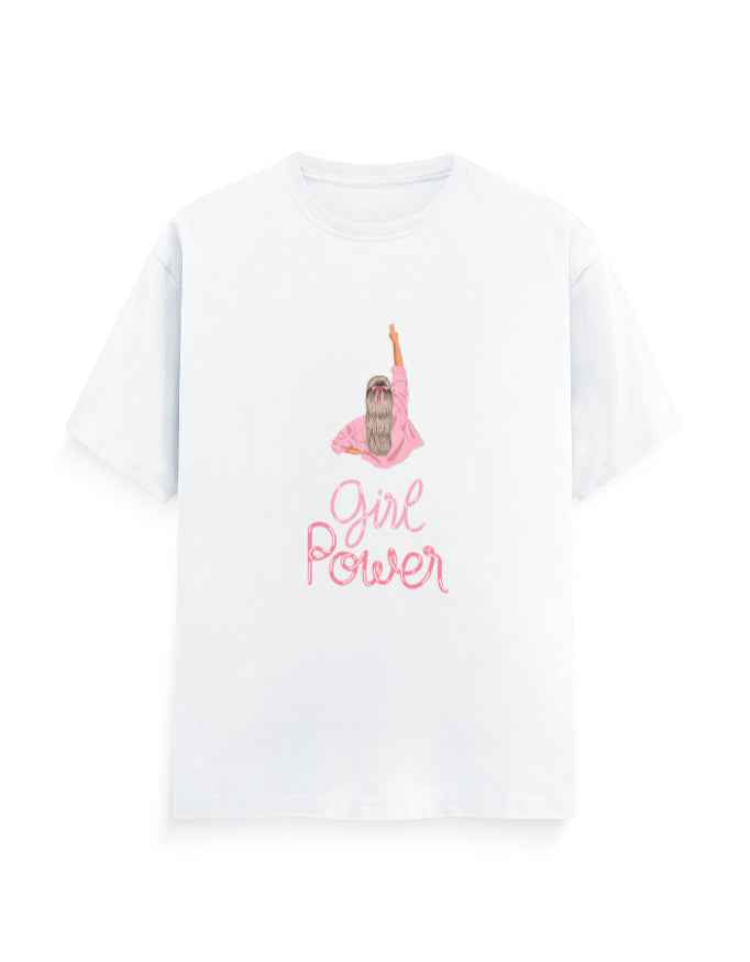 Unisex Classic Crew T-Shirt Girls Power