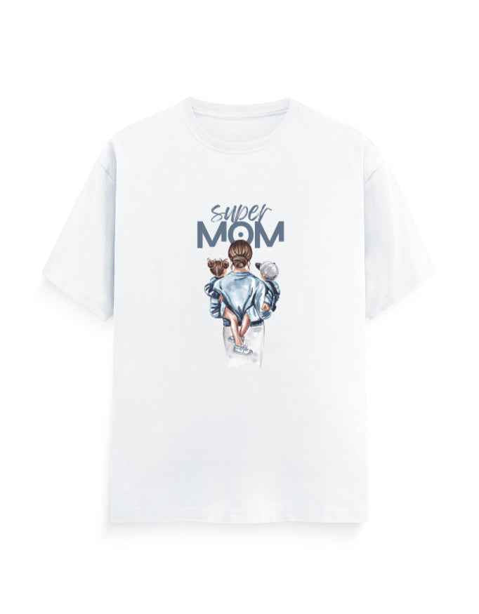 Unisex Classic Crew T-Shirt Super Mom