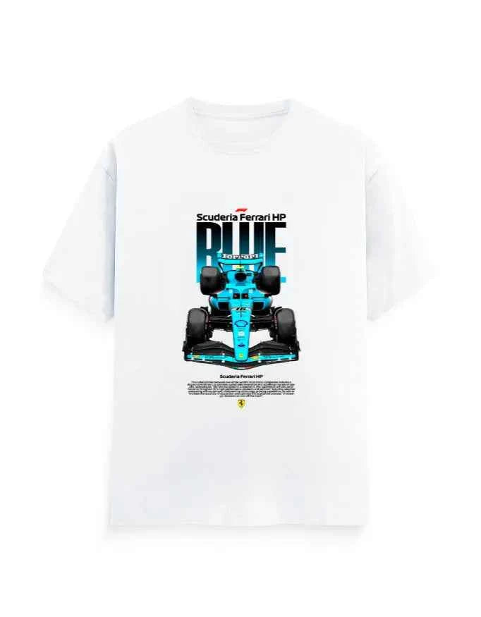 Unisex Classic Crew T-Shirt Front Ferrari HP