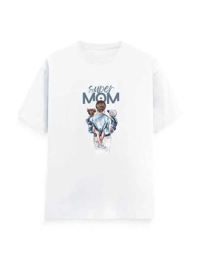 Unisex Classic Crew T-Shirt Super Mom