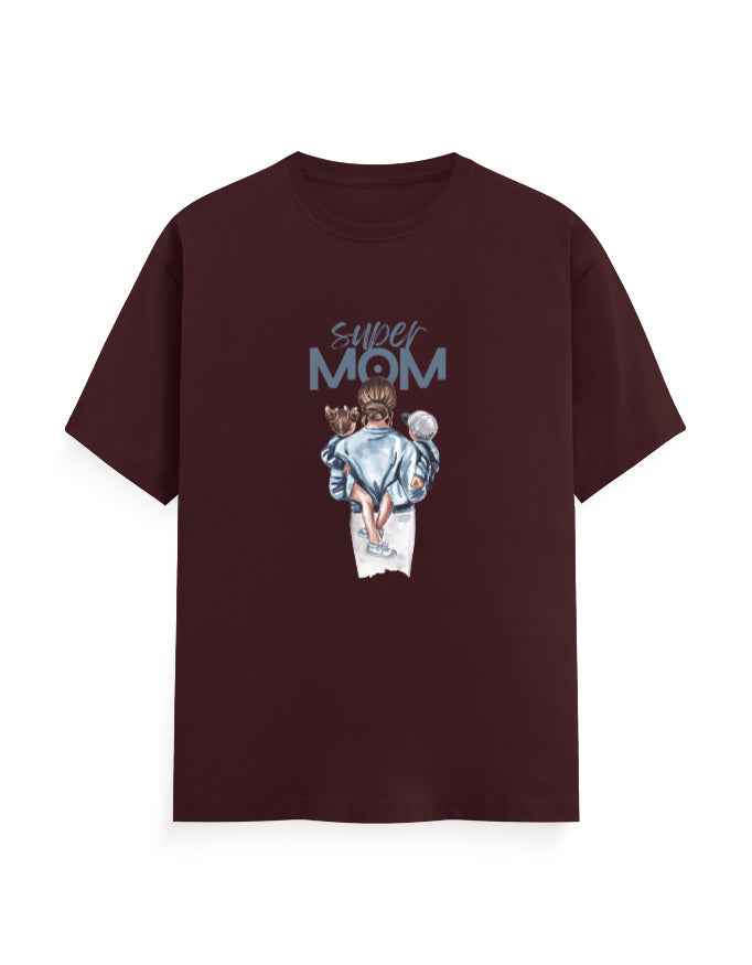 Unisex Classic Crew T-Shirt Super Mom