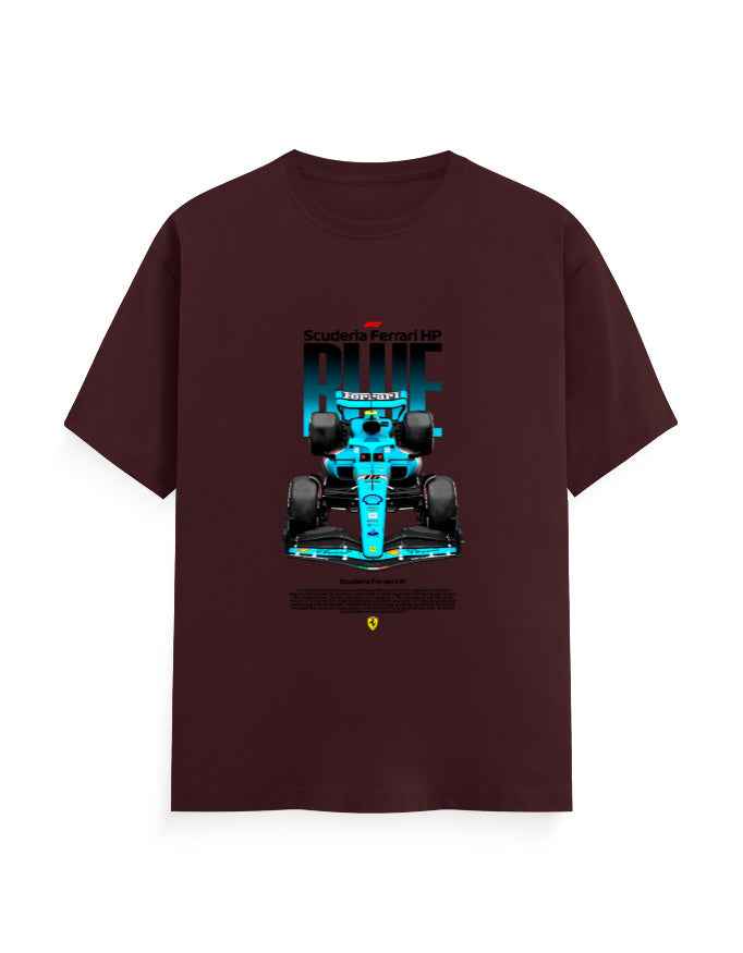 Unisex Classic Crew T-Shirt Front Ferrari HP