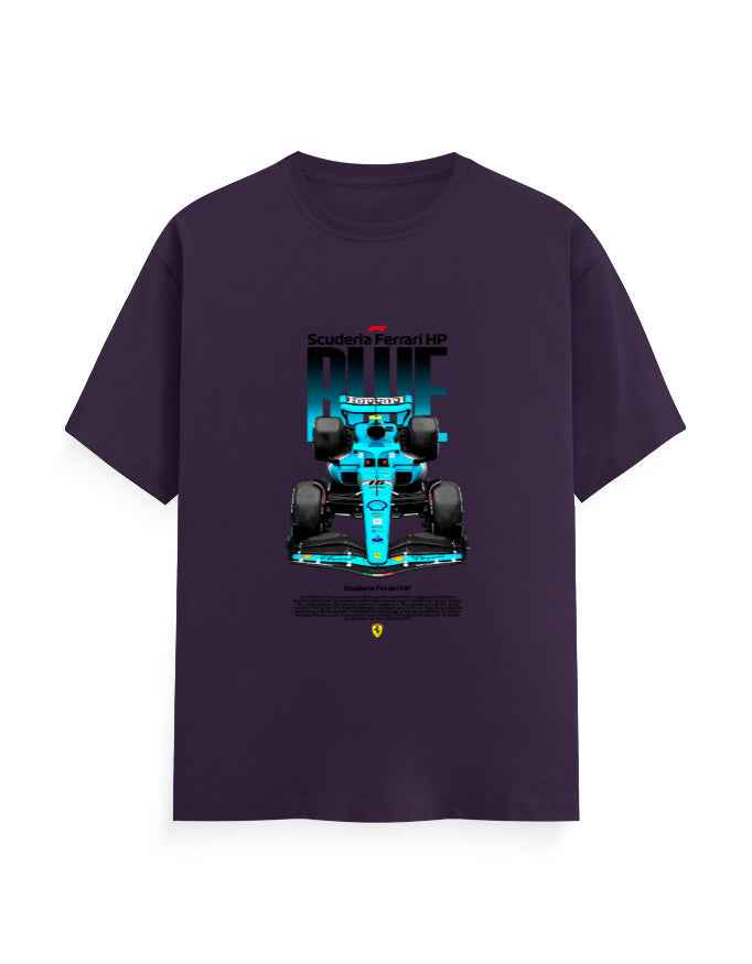 Unisex Classic Crew T-Shirt Front Ferrari HP