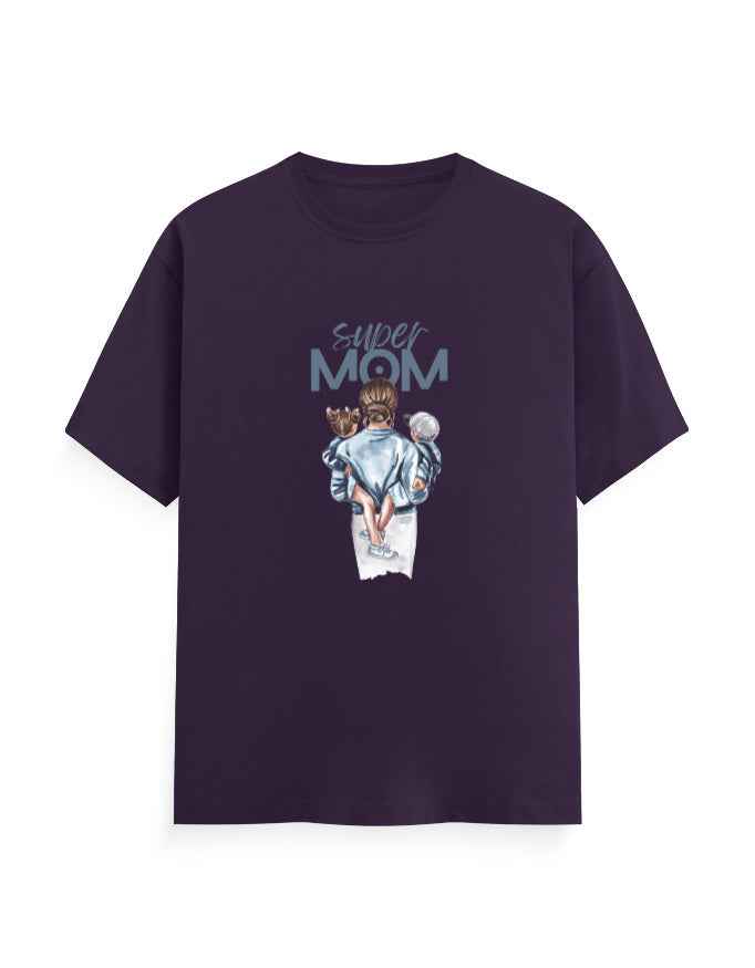 Unisex Classic Crew T-Shirt Super Mom