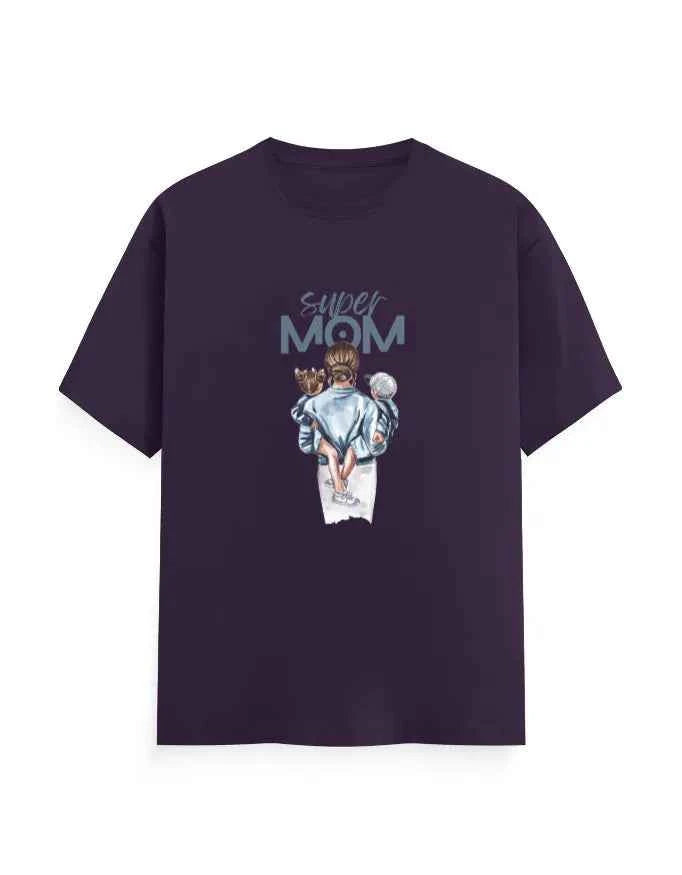 Unisex Classic Crew T-Shirt Super Mom