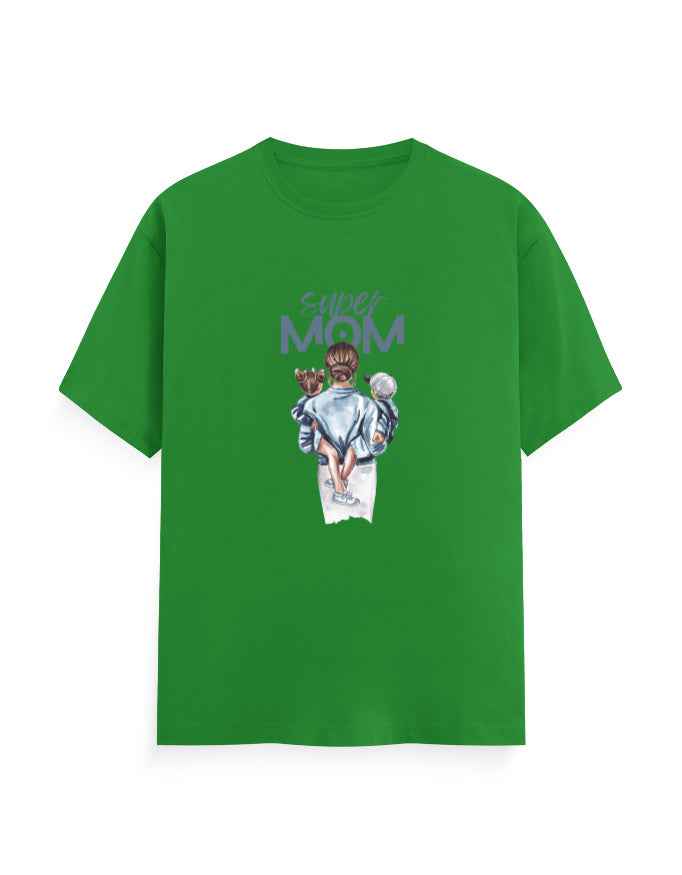 Unisex Classic Crew T-Shirt Super Mom