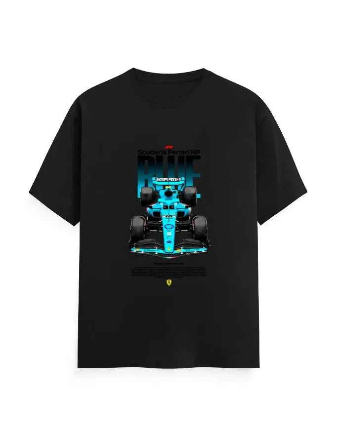 Unisex Classic Crew T-Shirt Front Ferrari HP