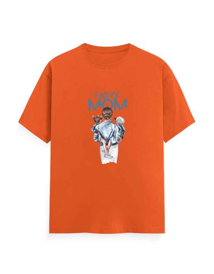 Unisex Classic Crew T-Shirt Super Mom