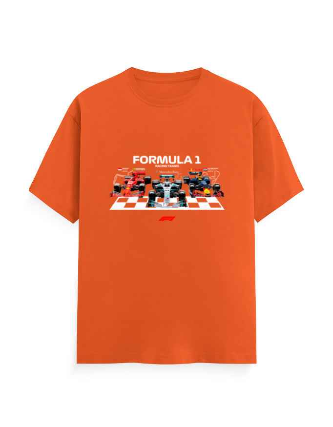Unisex Classic Crew T-Shirt Front F1