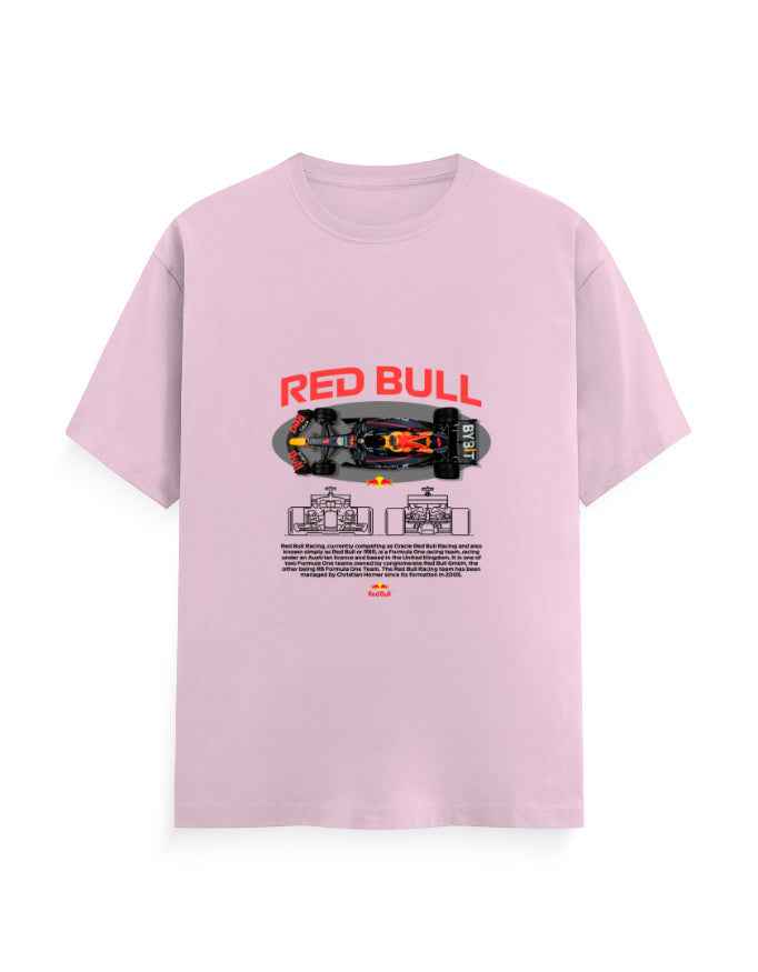 Unisex Classic Crew T-Shirt Front Red Bull