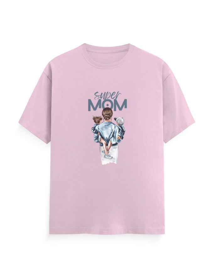 Unisex Classic Crew T-Shirt Super Mom