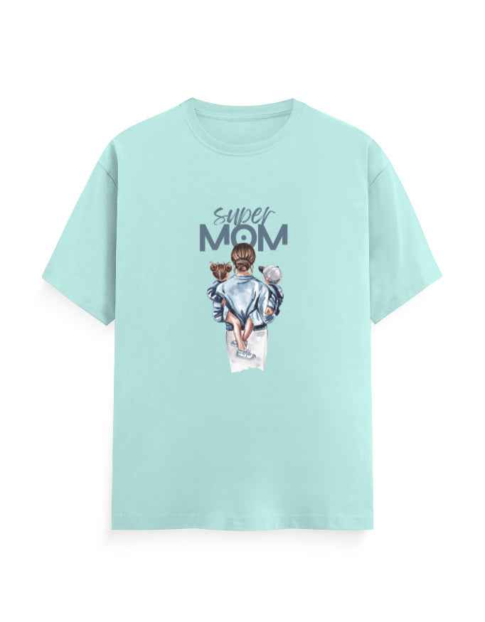 Unisex Classic Crew T-Shirt Super Mom