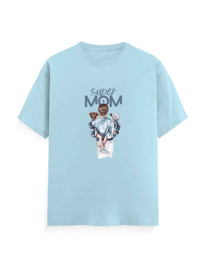 Unisex Classic Crew T-Shirt Super Mom
