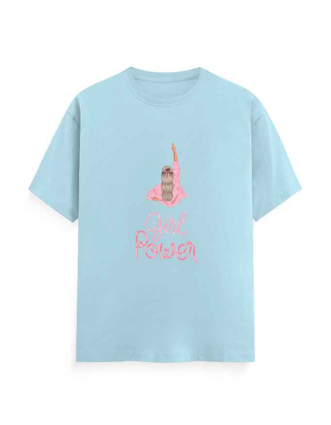 Unisex Classic Crew T-Shirt Girls Power