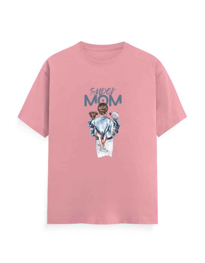 Unisex Classic Crew T-Shirt Super Mom