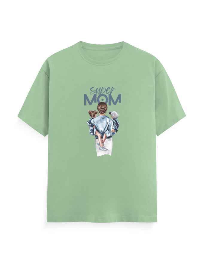 Unisex Classic Crew T-Shirt Super Mom