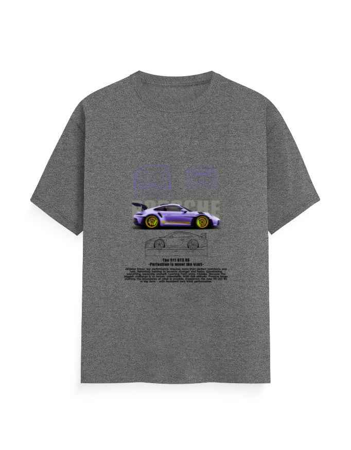 Unisex Classic Crew T-Shirt front Porsche