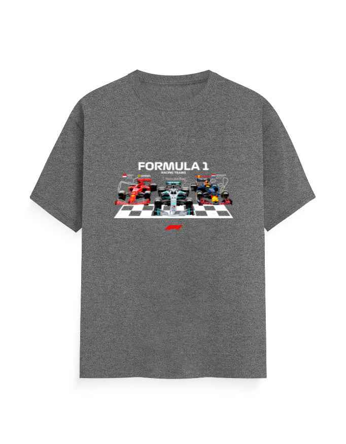 Unisex Classic Crew T-Shirt Front F1